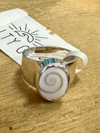 Sterling Silver Salty Gem Nevaeh Ring