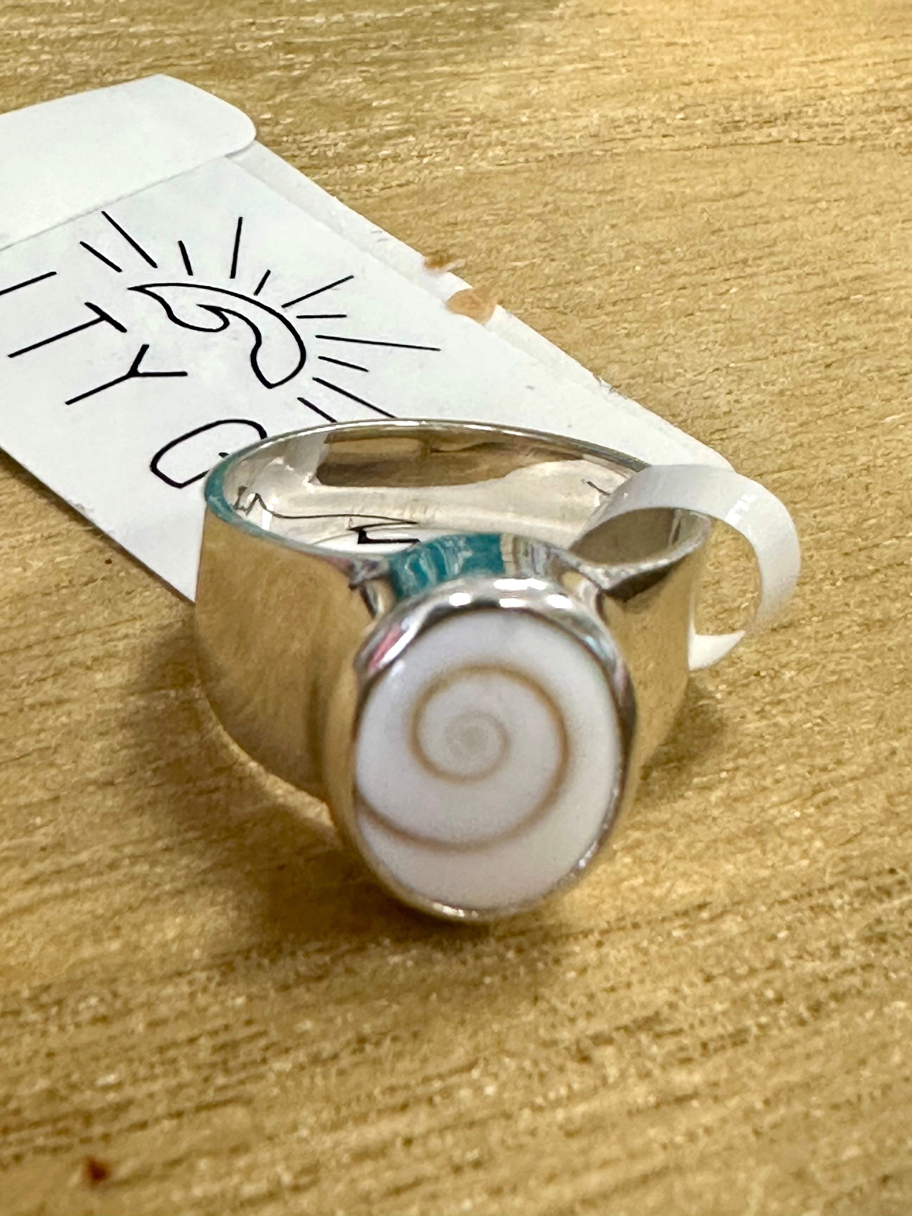 Sterling Silver Salty Gem Nevaeh Ring