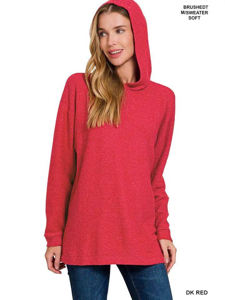 Brushed Hacci Hoodie