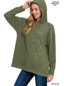 Brushed Hacci Hoodie