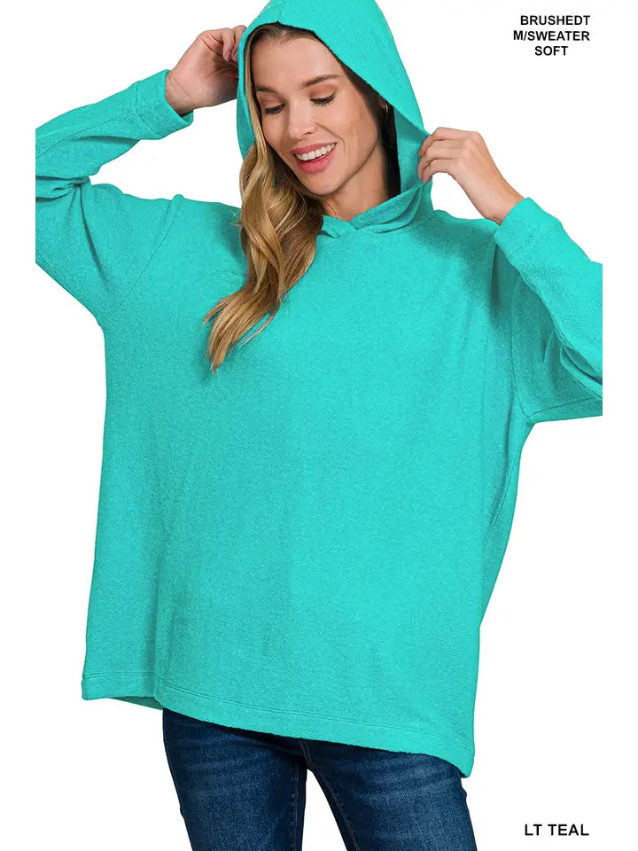 Brushed Hacci Hoodie