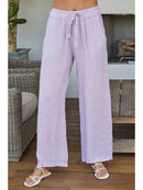 Linen Wide Leg Pants