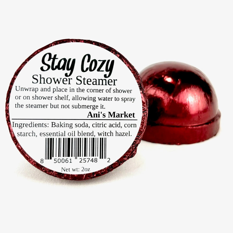 Natural Aromatherapy Essential Oil Shower Bombs Hand Crafted Stay Cozy