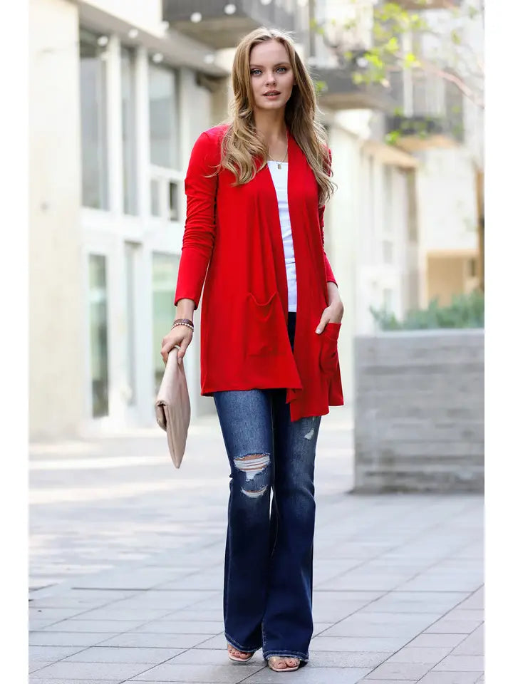 Slouchy Pocket Cardigan