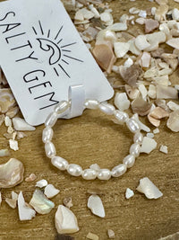 Amor Pearl Ring by Salty Gem