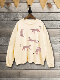Beige Tiger Sweater