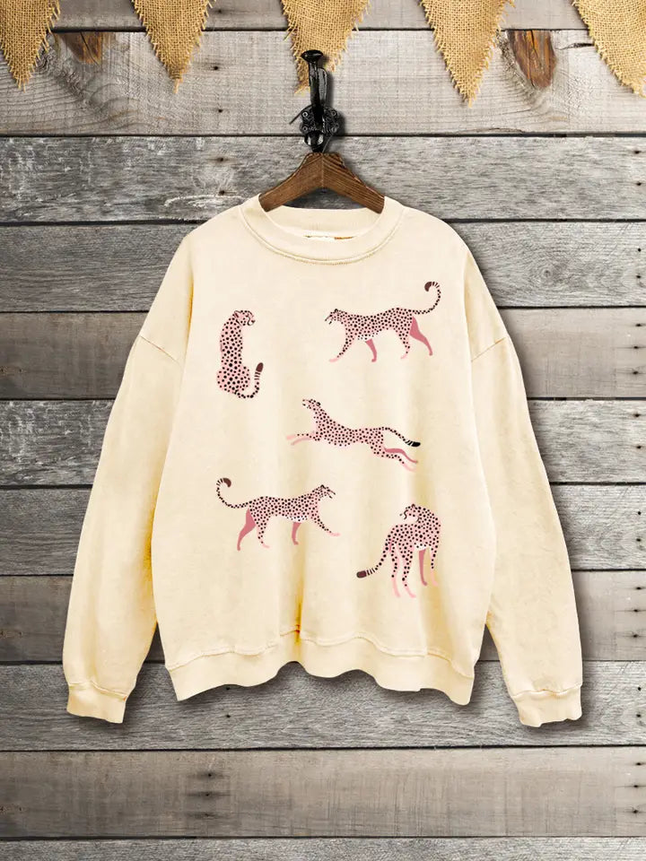 Beige Tiger Sweater