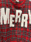 Merry Plaid Pullover