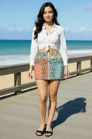 Patchwork Bandana Skirt
