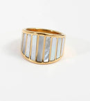 Mother-of-Pearl Ocean Ring