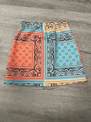 Patchwork Bandana Skirt