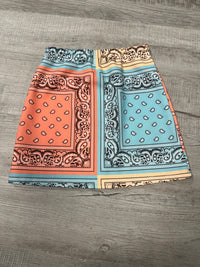 Patchwork Bandana Skirt