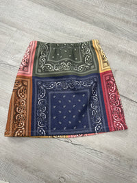 Patchwork Bandana Skirt