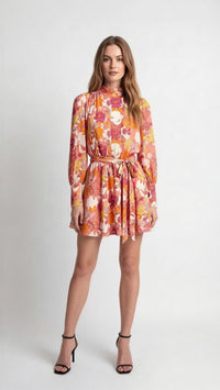 Oasis Mini Dress (Pink & Blue)