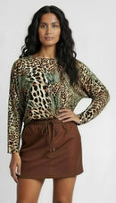 Black Zebra Italian Summer Sweater