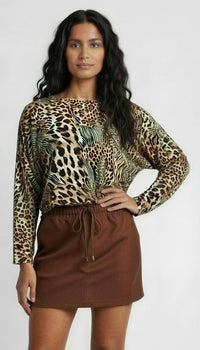 Black Zebra Italian Summer Sweater