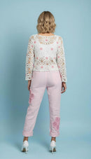 Crochet Flower Sweater