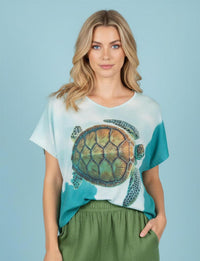 Sea Turtle Italian Summer Sweater