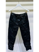 Crinkle Jogger - Black Shimmer