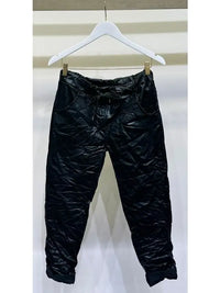 Crinkle Jogger - Black Shimmer