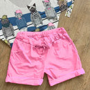 Crinkle Shorts with Star