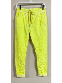 Joggers - Neon Yellow