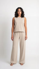 Slub Tank & Pants Set (Multiple Colors)