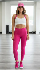 Pink & White Ativewear Set