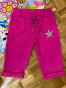 Bermuda Shorts with Sparkly Star