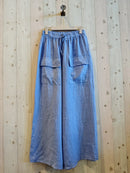 Italian Linen Wide-leg Pants