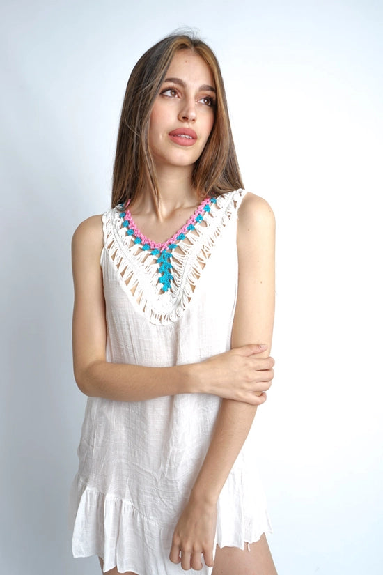 Boho Cover Up Dress