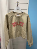 Boujee Cropped Sweatshirt
