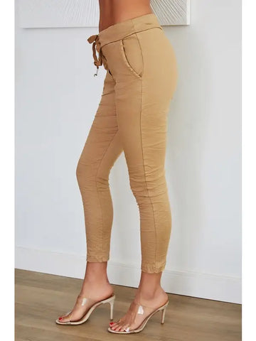 Joggers - Camel