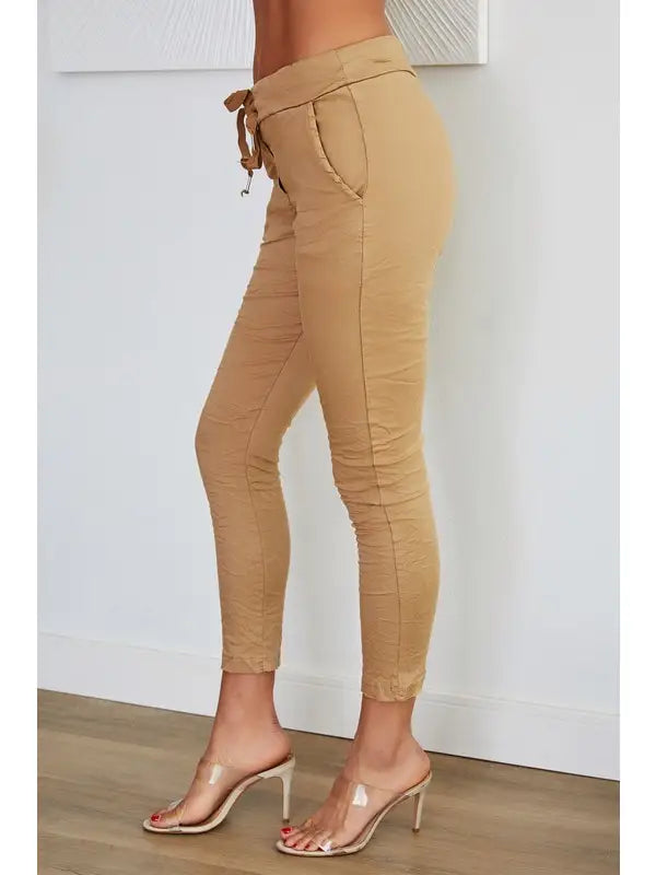 Joggers - Camel