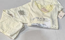 Lightening Pastel Yellow Italian Jogger Pants
