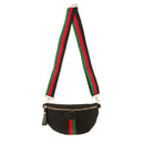 Stripe Accent Pattern Print Fanny Pack