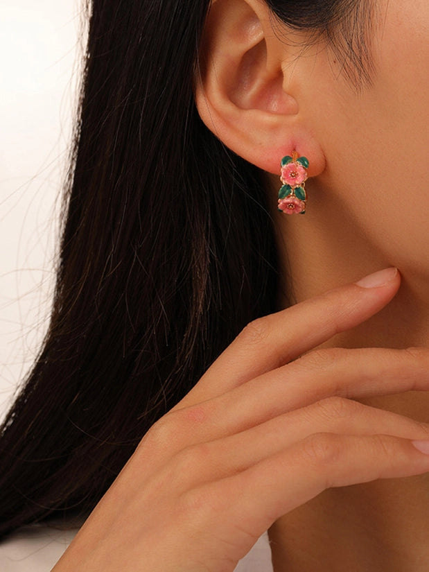 Garden C-hoop Earrings