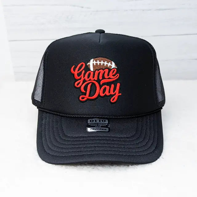 Game day day trucker cap
