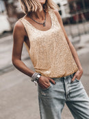 Shimmery Gold Tank