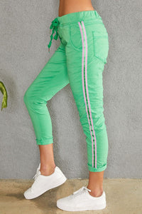 Jogger - Green Stripe Zafa