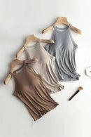 Halter Top Built-in Bra