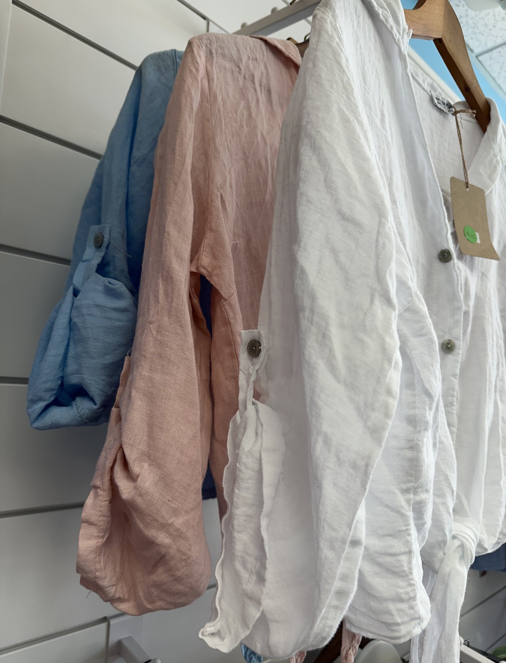 Linen Tie Top