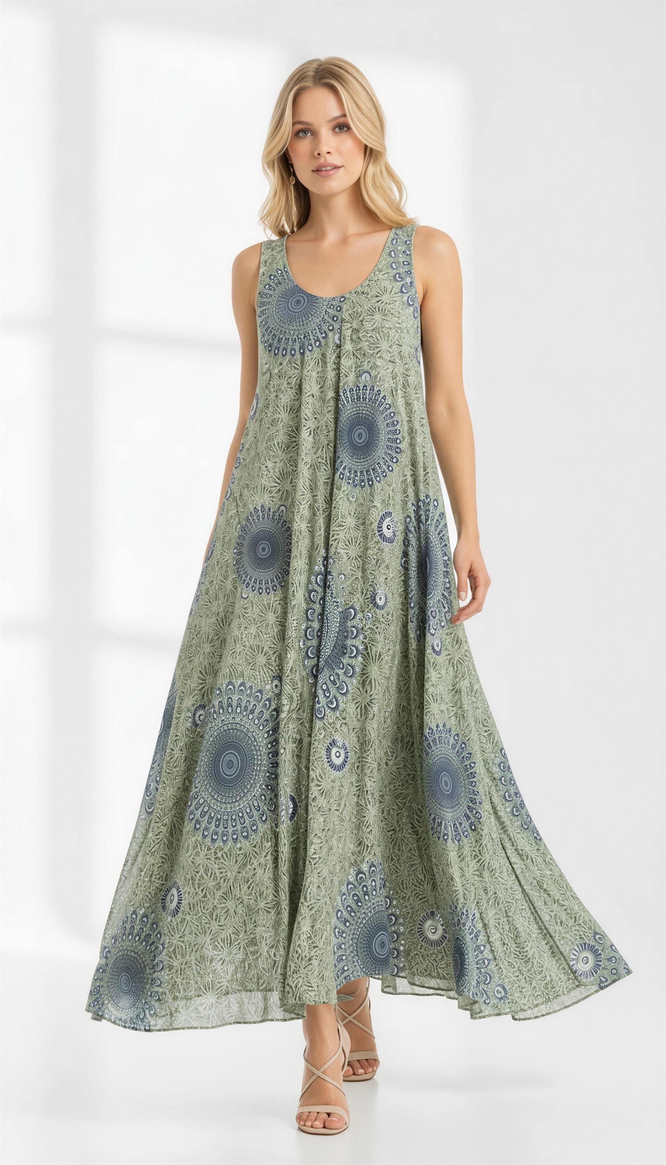 Olive Hippy Dress