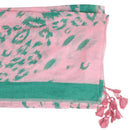 Ageless Leopard Kimono (yellow, pink)