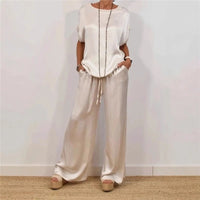 Satin Starlight Pant set