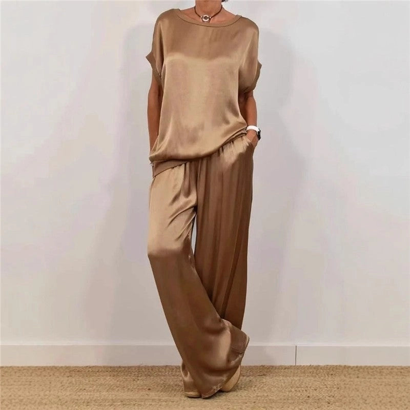 Satin Starlight Pant set