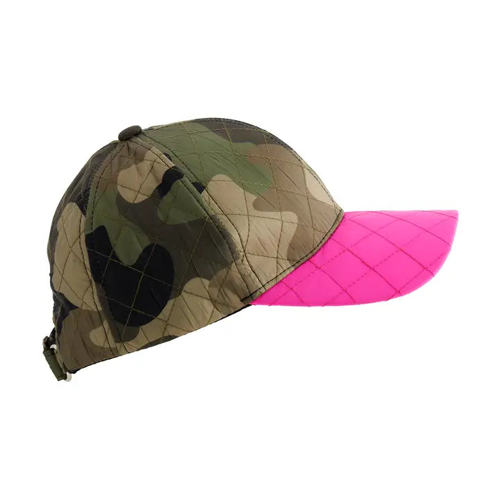 Pink Camo Ball Cap