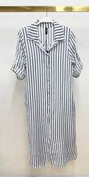 Striped Linen dress