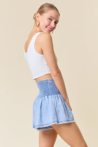 Tencel Denim Shorts