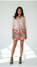 Linen Tie Top